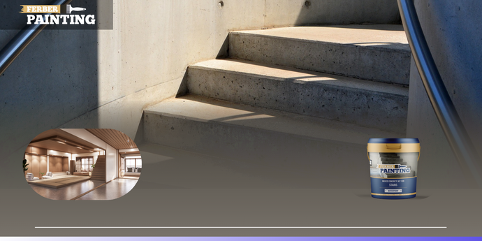 Como conservar um kit de concreto encerado para escadas?