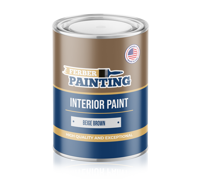 Tinta para interior Bege marrom