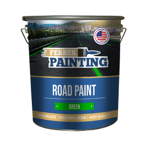 Pintura de estrada Verde